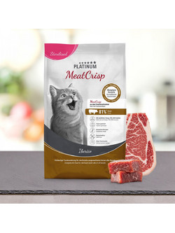 Platinum MeatCrisp Adult Sterilised with Iberico 3kg