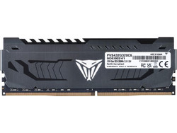 Patriot Viper Steel 32GB (1X32GB) DDR4 RAM 3200MHz C18 Grey
