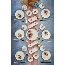 Breakfast Set (21 Pieces) HaleLuxRolyefli21 Multicolor Ceramic