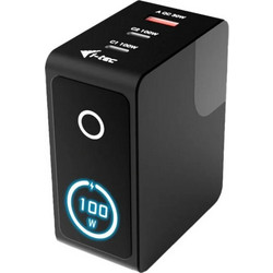 I-tec CHARGER-INTG100W Βάση Φόρτισης με Θύρα USB-A & 2 Θύρες USB-C 100W Power Delivery Black