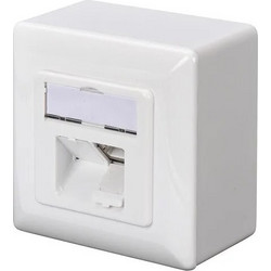 Cat 5e Modular Wall Outlets Shielded 2x Rj45 Lsa