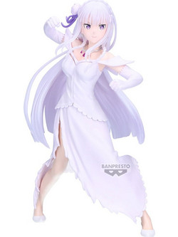 Banpresto Re: Zero Starting Life in Another World Espresto Excite Motions Emilia Φιγούρα 22cm