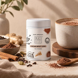 Matcha & Co Cacao Chai - Organic Spiced Tea Powder 80g