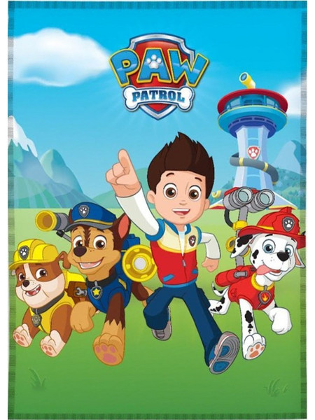 Paw Patrol Ready Κουβέρτα Fleece 100x140 εκ