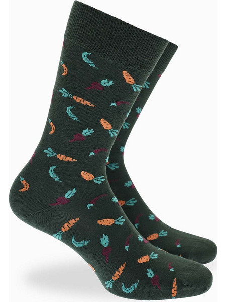 Walk Veggies Ανδρικές Κάλτσες με Σχέδια Πράσινες W304-51