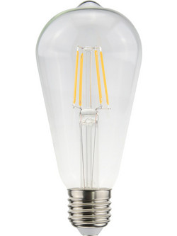 ΛΑΜΠΑ LED FILAMENT ST64 ΤΥΠΟΥ EDISON E27 7W ΘΕΡΜΟ ΛΕΥΚΟ 2700K 806LM / CONDIK7WW