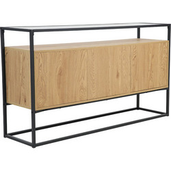Gossip Μπουφες 3Πορτες Φυσικο 150x40x85 - Liberta