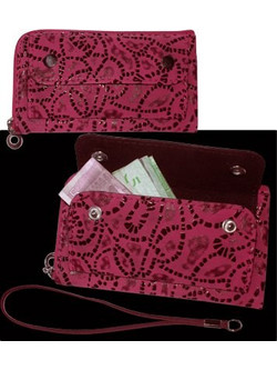 ΘΗΚΗ ΠΟΥΓΚΙ D02 ZIPPER ΜΕ ΚΟΡΔΟΝΙ (2 ΘΕΣΕΙΣ) 4.3 VOLTE-TEL RED