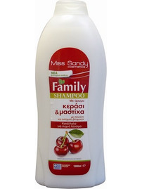 Miss Sandy Family Κεράσι & Μαστίχα Σαμπουάν για Επανόρθωση 1000ml