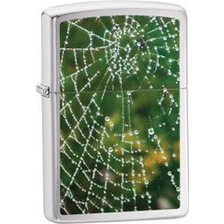ZIPPO 28285 SPIDER WEB RAINDROP 28285