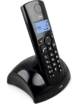 Osio OSD-8610 Ασύρματο Τηλέφωνο με Ανοιχτή Ακρόαση Μαύρο Γκρί