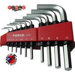 FORCE 5102 σετ κλειδιά αllen 10 τεμαχίων