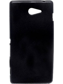 Θήκη TPU Gel Sony για Xperia M2 D2303 Μαύρη (Ancus)