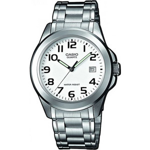 Casio Neobrite Ανδρικό Ρολόι με Ασημί Μεταλλικό Μπρασελέ MTP-1259D-7AEF