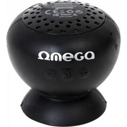 Omega OG-46 Αδιάβροχο Ηχείο Bluetooth 3W Μαύρο