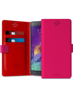 Θήκη Wallet Puro Universal XXL Pink