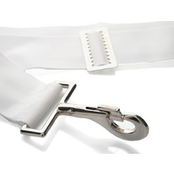 Ιμάντας Φιλέ Τένις - Center Strap White