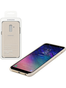 Samsung Dual Layer Cover Gold (Galaxy A6+ 2018)