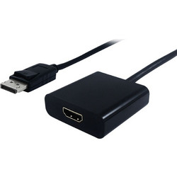 Secomp Adapter DisplayPort Male - HDMI Female 0.15m Black S3203