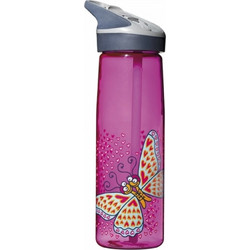 Laken Kukuxumusu Potta Παιδικό Μπουκάλι Πλαστικό BPA Free με Καλαμάκι Φούξια 750ml