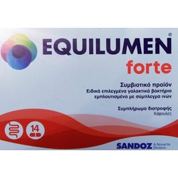Sandoz Equilumen Forte Προβιοτικά & Πρεβιοτικά 14 Κάψουλες