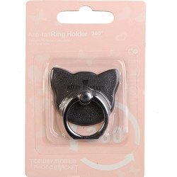Ring Stand Holder 360 Degree Hello Kitty Black