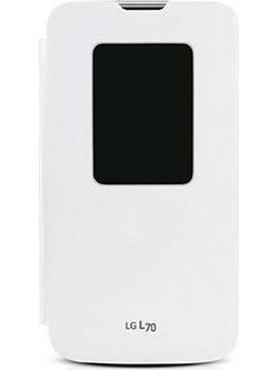 Θήκη LG CCF-400 για D320 L70 Flip Cover Quick Window White original