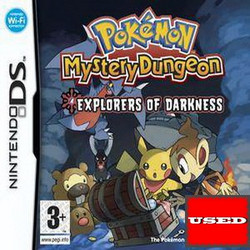 Pokemon Mystery Dungeon Explorers of Darkness Used DS