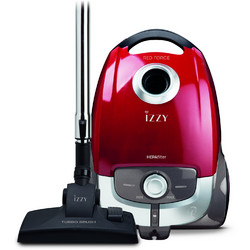 Izzy AC1108 Red Force Ηλεκτρική Σκούπα 700W με Σακούλα 4lt