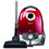 Izzy AC1108 Red Force Ηλεκτρική Σκούπα 700W με Σακούλα 4lt