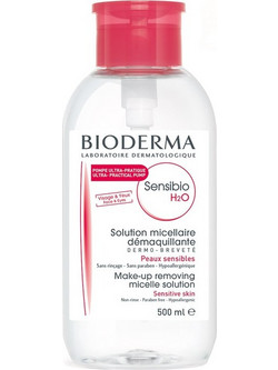 Bioderma Sensibio H2O Reverse Pump Micellar Water Ντεμακιγιάζ για Ευαίσθητη Επιδερμίδα 500ml