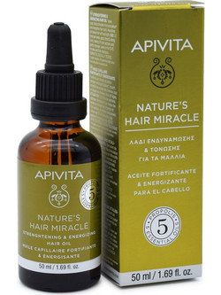 Apivita Nature's Hair Miracle Oil Λάδι κατά της Τριχόπτωσης 50ml