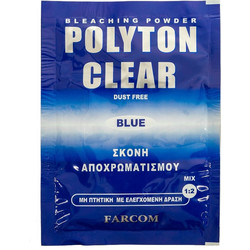 Farcom Polyton Clear Blue Ντεκαπάζ 15gr