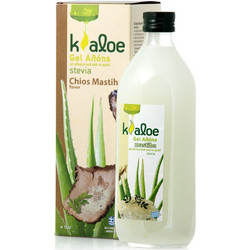 Kaloe Gel Αλόης με Γλυκαντικά Από το Φυτό Stevia Μαστίχα Χίου 1lt