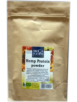 Megafoods Hemp Φυτική Πρωτεΐνη Γράμμωσης Χωρίς Λακτόζη & Γλουτένη 100gr