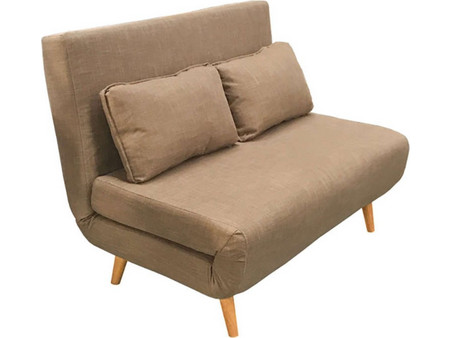 Zita Plus Sara Διθέσιος Καναπές Κρεβάτι Καφέ 120x89x88cm 40.0015