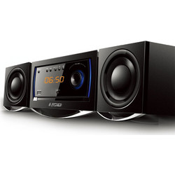 NOD Beat MHS-001 Ηχοσύστημα Hi-Fi 2.0 30W με CD / Digital Media Player και Bluetooth Black