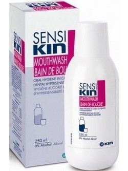Kin SensiKin Στοματικό Διάλυμα για Ευαίσθητα Δόντια 250ml