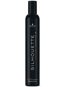 Schwarzkopf Silhouette Super Hold Αφρός Μαλλιών για Λάμψη Πολύ Δυνατό Κράτημα 500ml