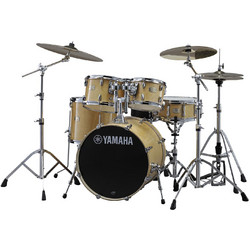 Yamaha SBP-0F Natural Wood Stage Custom Drums Set