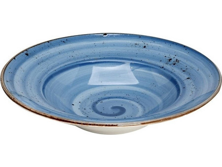 Espiel Πιάτο Βαθύ Πορσελάνης Terra Blue 27cm TLF120K6