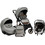 Bebe Stars Belize Καρότσι Μωρού 3 σε 1 Pure 390T-182