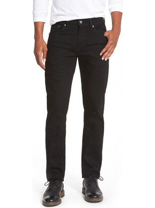 Levi's 511 Ανδρικό Τζιν Παντελόνι Slim Εφαρμογή Μαύρο 04511-1507