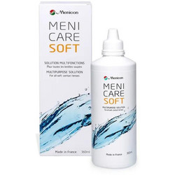 Menicon Meni Care Soft Υγρό Φακών Επαφής 360ml