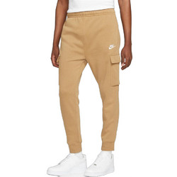 Nike Sportswear Club Ανδρικό Παντελόνι Φόρμας Fleece με Λάστιχο Ταμπά CD3129-258