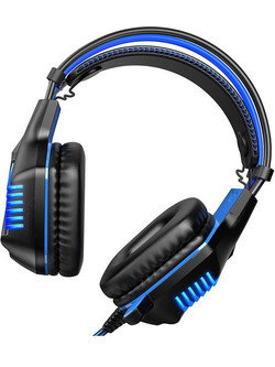 Borofone BO101 Gaming Headset Over Ear Black Blue