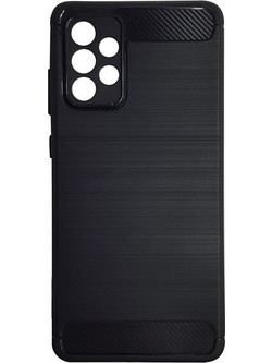 Powertech Carbon Back Cover Black (Galaxy A72)