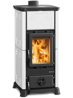 La Nordica Emiliana White Μαντεμένια Ξυλόσομπα 7.3kW