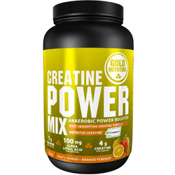 Gold Nutrition Creatine Powder Mix Orange Mango 1kg