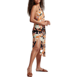 Superdry Vintage Midi Καλοκαιρινό Καθημερινό Φόρεμα Πολύχρωμο W8011293A-8XY